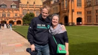 Former Australian of the Year's health 'a bit tougher' in brain cancer battle