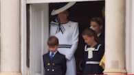 Dancing Prince Louis steals the show during royal balcony appearance