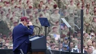 Trump says he will 'liberate' Los Angeles in Army anniversary speech