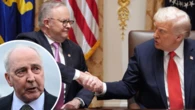 Former PM gave Albanese 'fighting words' in case Trump 'turned nasty' during first meeting