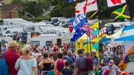 Woman left with horror injuries after freak incident at UK fair