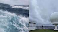 Video shows towering swells cruise ships have encountered