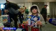Kids try out showbags ahead of Royal Adelaide Show