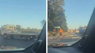 Queensland pedestrian fighting for life after being hit by truck