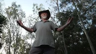 Man's quiet country home turned into bat cave