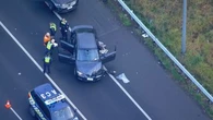 Four machetes, sword pulled from car after dramatic police pursuit across Melbourne