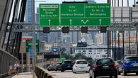 Investigation after pair die from fall from major Sydney CBD overpass