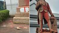 'Low lives': Councillor's fury after Captain Cook statue vandalised in Sydney