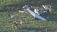 Two men killed as light plane explodes in 'fireball'