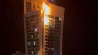 Hilton hotel on Surfers Paradise evacuated in fire