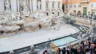 'Saddest thing I've seen': Tiny Trevi Fountain stand-in pool draws scorn