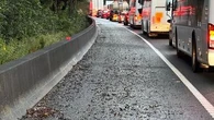 Truck driver charged after metal debris damages hundreds of cars on NSW motorway