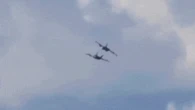 Fighter jets collide mid-air at US Air Force show