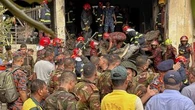 Bangladesh Air Force training jet crashes into school, killing at least 19