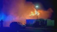 Family forced to flee from destructive house fire
