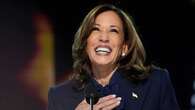 Kamala Harris focuses on her upbringing, steers to the centre in joyful DNC speech