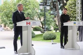 Zelenskyy celebrates Ukraine’s Independence Day alongside Canadian PM