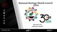 LIVE: 2024 National Heritage Month Launch