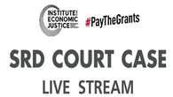 LIVE: IEJ and #PayTheGrants challenge SRD grant exclusions in court