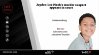 LIVE | Jayden-Lee Meek’s murder suspect appears in court