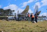 Two people are recovering in hospital after a light aircraft crash