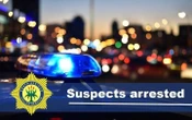 Two suspects arrested in FS after discovery of arms cache