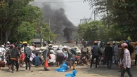 Myanmar village burned after fighting, residents blame security forces