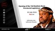 LIVE: Opening of the 7th KwaZulu-Natal Provincial Legislature