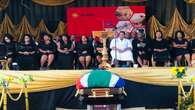 SANDF member Staff Sergeant Ishmael Molahlehi being laid to rest