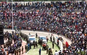 More than a dozen injured in stampede at state funeral for Odinga