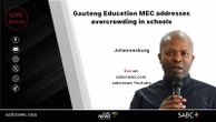 LIVE: MEC Lebogang Maile addresses overcrowding in Gauteng schools