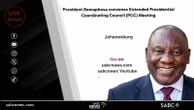 LIVE | President Ramaphosa convenes extended PPC Meeting