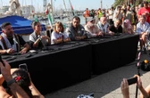 Humanitarian flotilla with Greta Thunberg departs for Gaza from Spain