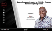 LIVE: Ramaphosa participates in CEO-City Cleanup in Kliptown