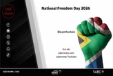 LIVE: National Freedom Day 2026 Celebrations