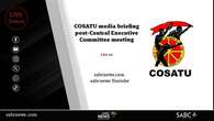 LIVE: COSATU on outcomes of Central Executive Committee Meeting