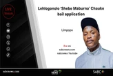 LIVE | Musician Shebe Maburna’s bail application
