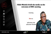LIVE | ANC NWC meeting outcomes media briefing
