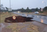 Large sinkholes continue to damage major roads in Mogale City