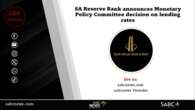 LIVE | SARB media briefing on interest rates