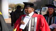 Former SABC newsreader Easy Matjila receives honorary doctorate