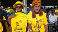 ANC supporters arrive at Mandela Park sport complex in Khayelitsha