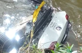 Rear part of constables’ VW Polo retrieved from Hennops River