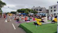 Hundreds attend celebration of International Day of Yoga in Durban