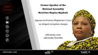 LIVE: Former Speaker of NA Nosiviwe Mapisa-Nqakula appears in Court