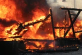 Home Affairs building in Germiston is engulfed in flames