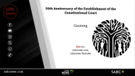 LIVE: Constitutional Court celebrates 30th anniversary