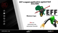 LIVE: EFF’s urgent court application against fuel levy hike