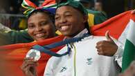 Olympic medalists thank South Africa on return home