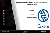 LIVE | Eskom briefing on the state of the national grid
